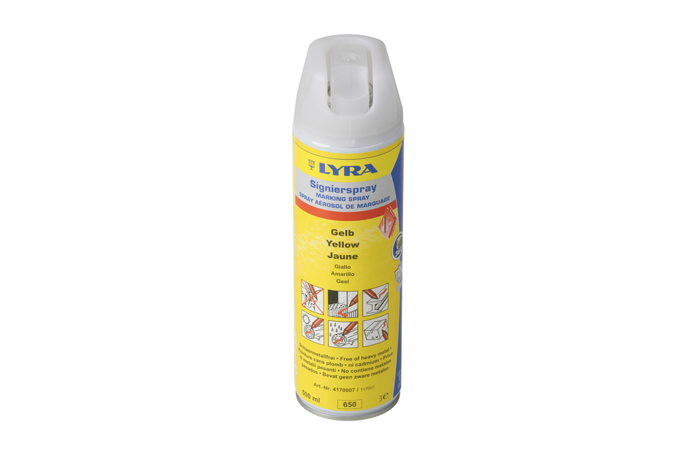 Meister Markeerspray Geel 500Ml WU9448500
