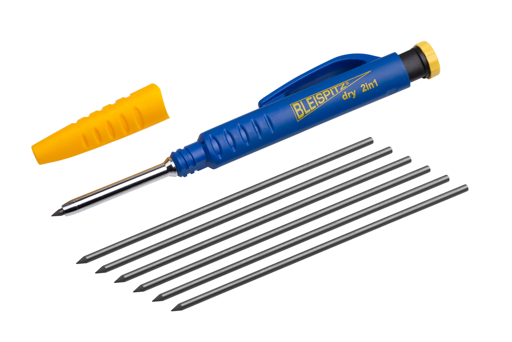 Meister BLEISPITZ Dieptemarker Bleispitz 2In1 Dry Set WU9450050