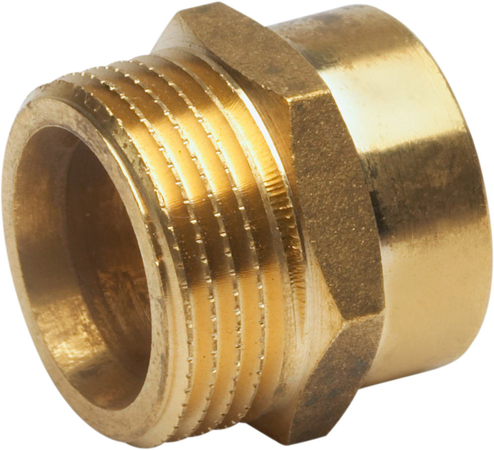 Meister Messing Dubbele Nippel 3 4X1 2 W WU9922330