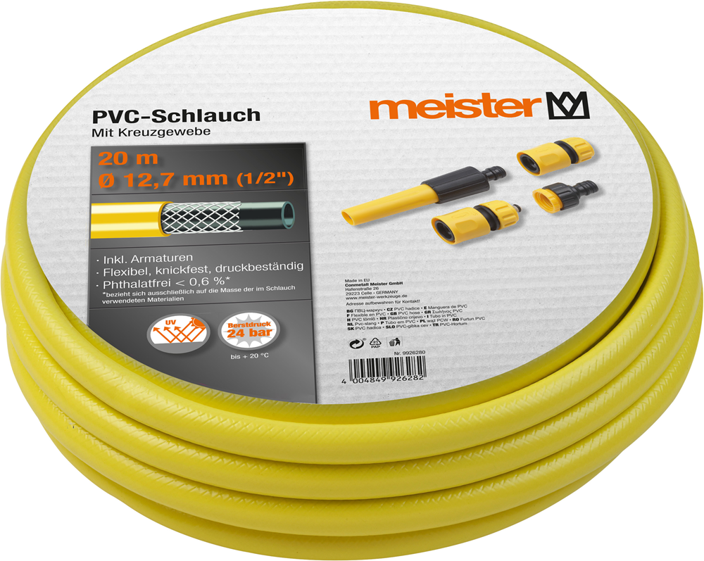 Meister Slang Aansluitset 20M 1 2 W WU9926280