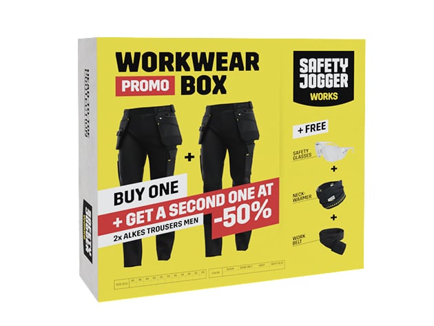 Safety Jogger Werkkledingdoos Alkes broek | Donkergroen | Maat 56 - S40306560