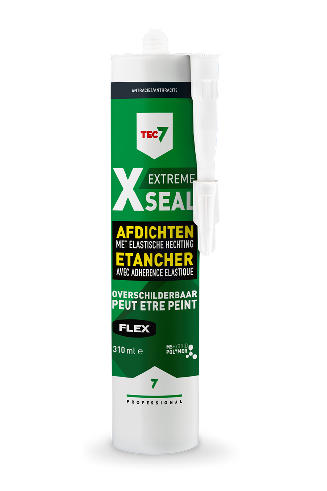 Tec7 X-Seal antraciet, patroon, 310 ml | Alles en overal afdichten - 528014000 - 528014000