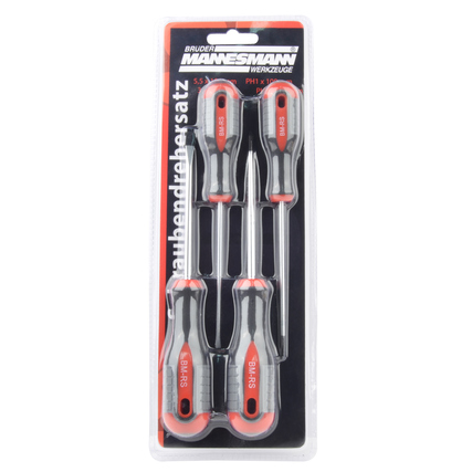 Brüder Mannesmann Schroevendraaierset 4 dlg - 11300