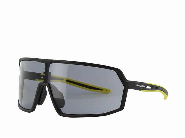 Safety Jogger Veiligheidszonnebril | Extra groot montuur | Flexibele TPR-armen en UV- en schokbescherming - SW8390UNI