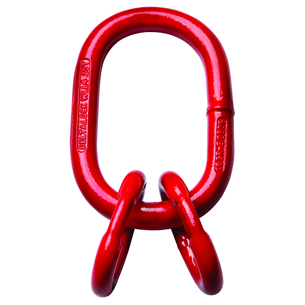 Delta Topschalm met verloopringen | grade 80 volgens EN 1677 | 6,7 ton - YE.8.080.10 YE.8.080.10 afbeelding 1