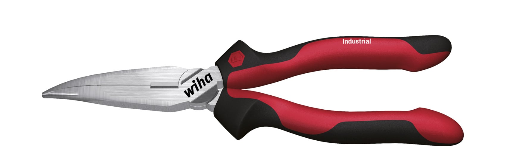 Wiha Z05116002 Punttang Industrial met snijvlak gebogen vorm, ca. 40° 160 mm, 6 1/2" - 32324