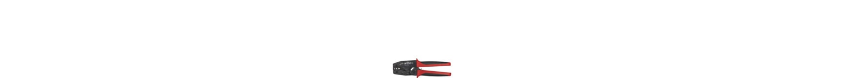 Wiha Z62000206-01SB Krimpgereedschap voor geïsoleerde kabelschoenen en contacten 220 mm, 0.5 - 6 - 45957