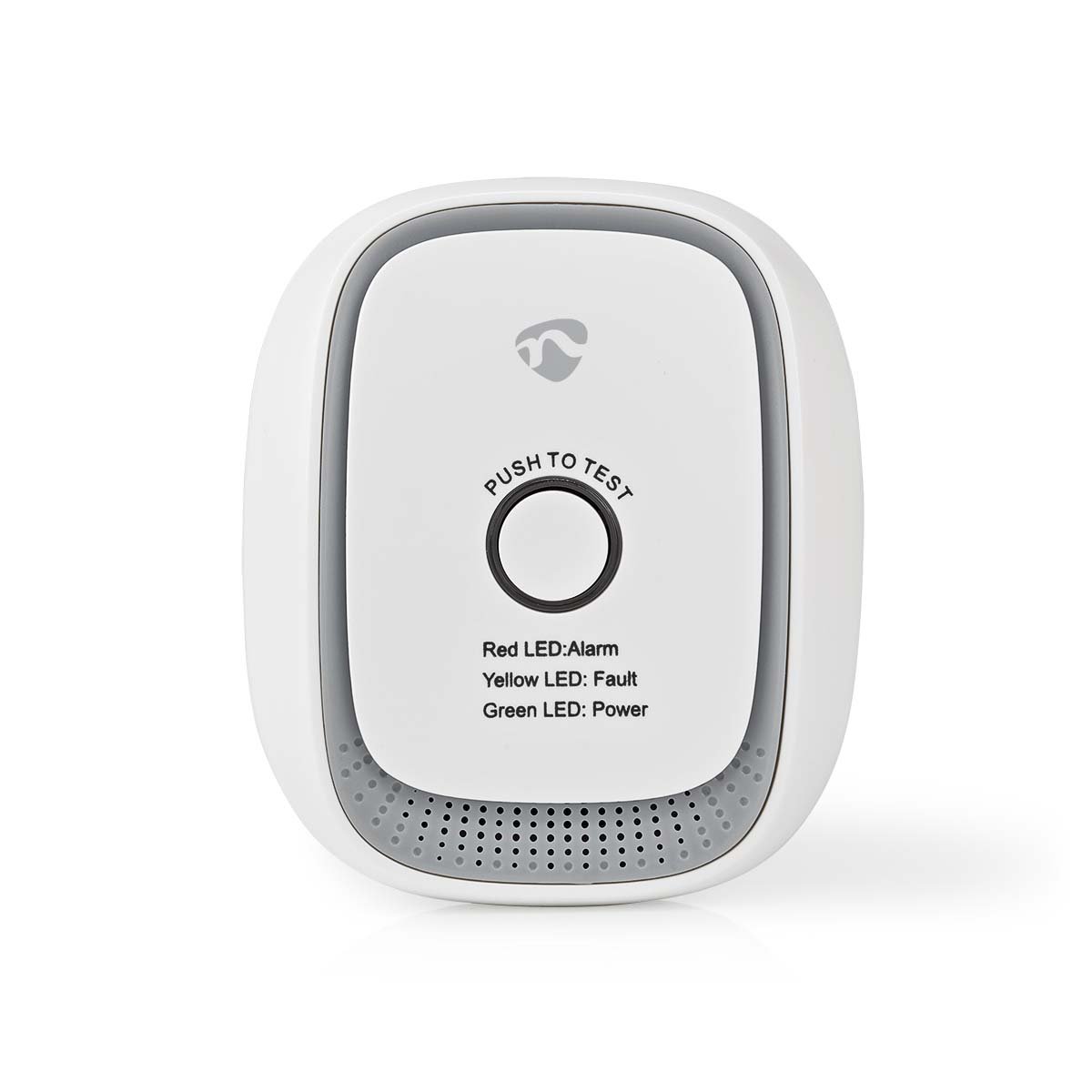 Nedis SmartLife Gasdetector | Zigbee 3.0 | Netvoeding | Levenscyclus sensor: 5 Jaar | EN 50194-1:2009 | Android / IOS | Met testknop | 75 dB | Wit -