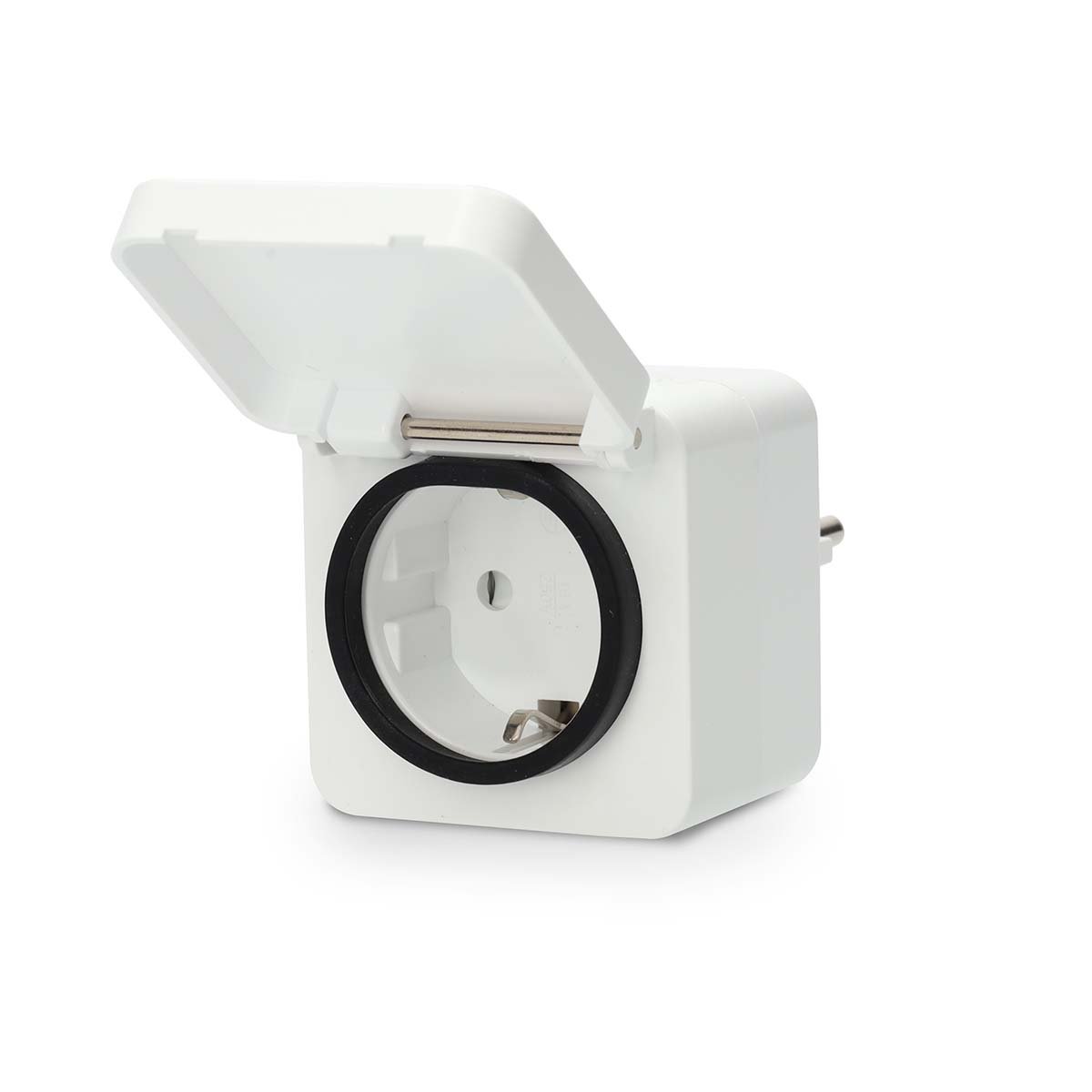 Nedis SmartLife Slimme Stekker | Zigbee 3.0 | IP44 | Energiemeter | 3680 W | Type F (CEE 7 7) | -25 55 °C | Android™ IOS | Wit | 1 Stuks
