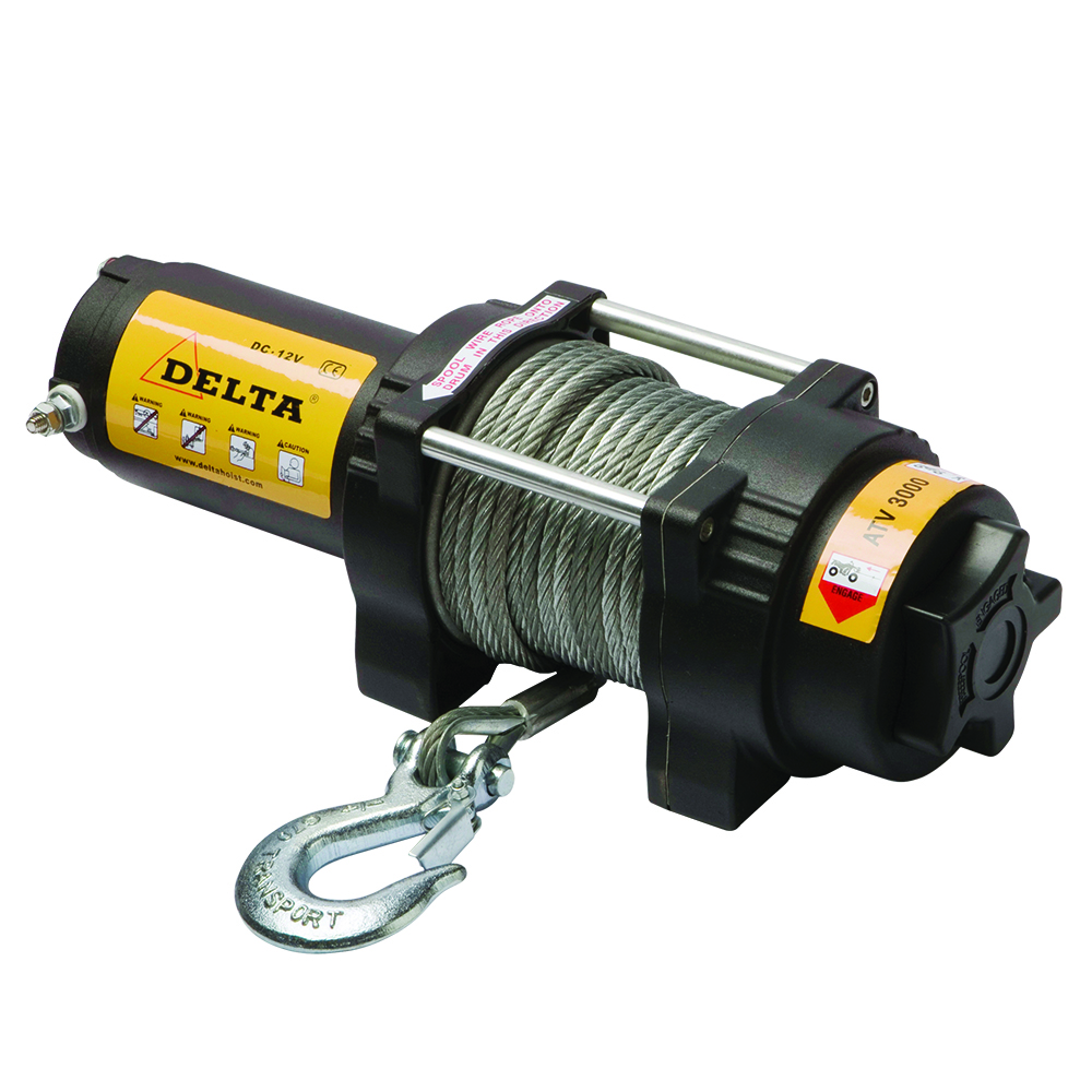 Delta Elektrische lier ATV | 12V | 12 V - ZH.0.ATV.3000.12 ZH.0.ATV.3000.12
