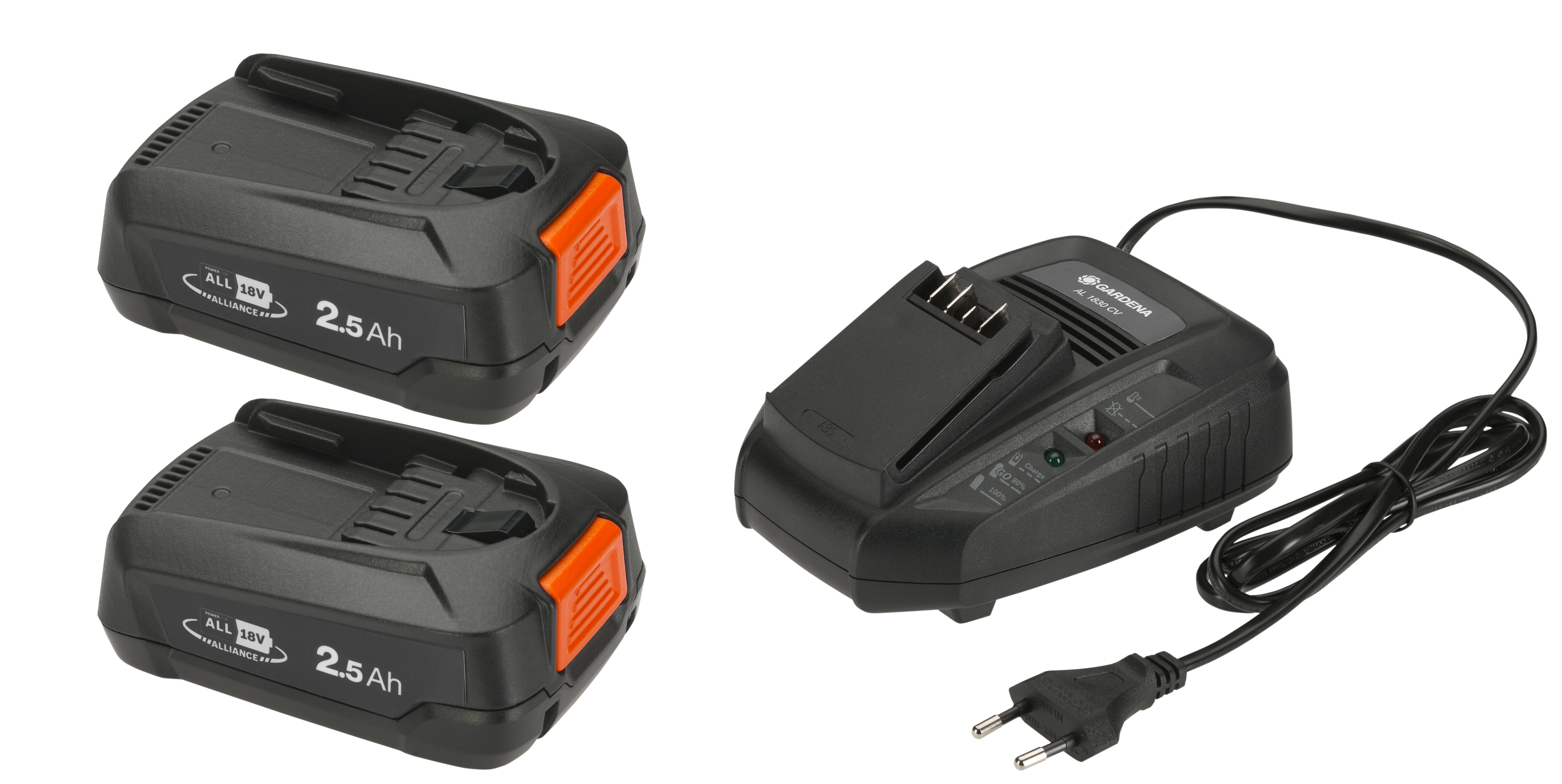 Gardena Starter-Kit P4A SC AL18V-20+1x2.5Ah - 14917-20