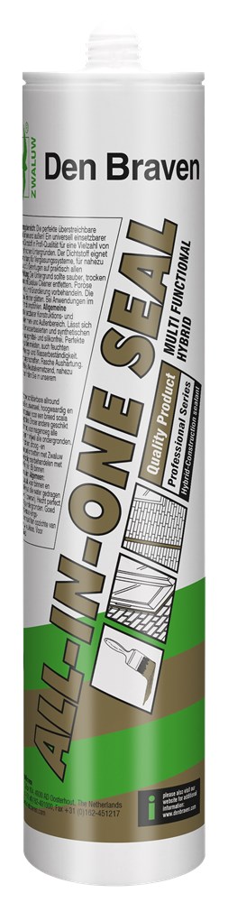Den Braven Zwaluw All In One Seal 290Ml Grijs - 12011241 - 12011241