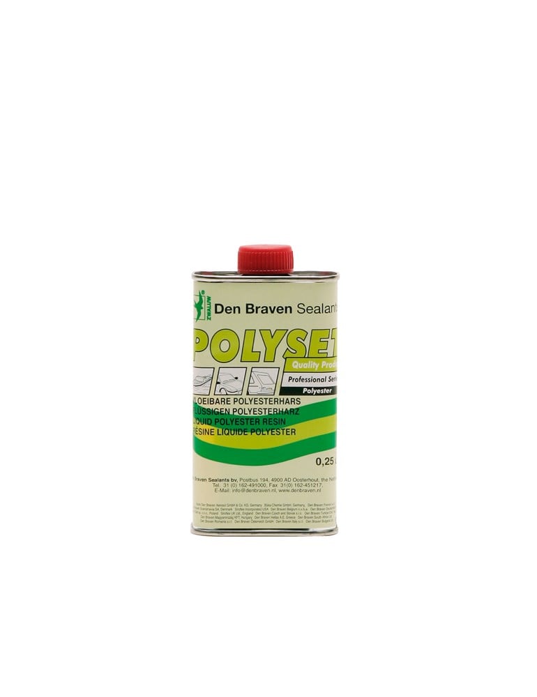 Polyesterplamuur 2-componenten 300gr- 250ml (per stuk)