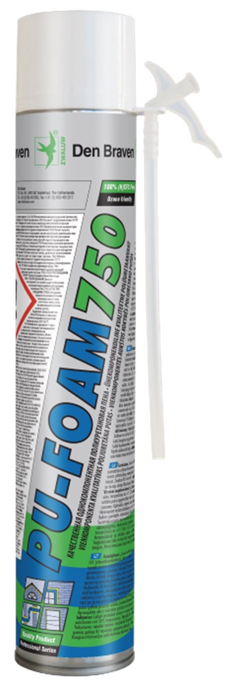 Den Braven Zwaluw Pu-Foam - Dhz 750Ml - 11806500 - 11806500