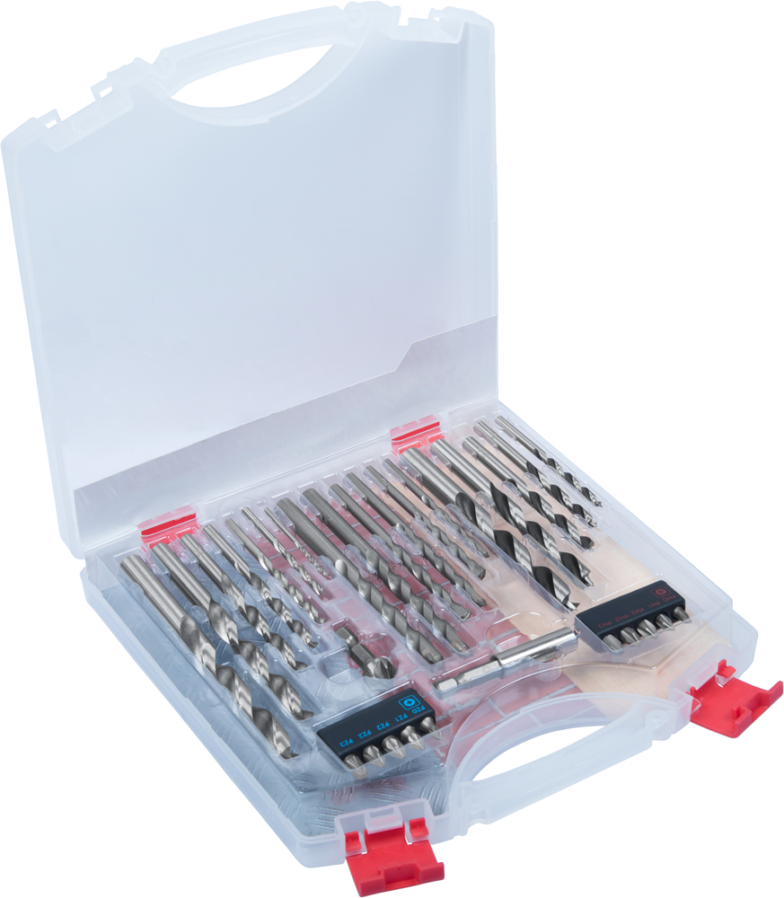 Werkzeyt Set Boren En Bits 30Dlg - ZY23411