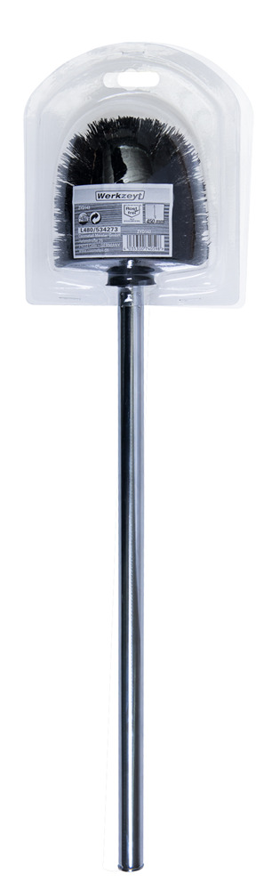 Werkzeyt Vervangings-Wc-Borstel Zwart 45Cm - ZYD143
