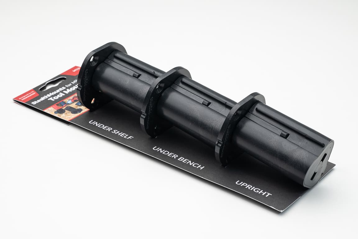 StealthMounts TM-MW12-BLK-3 machinehouder voor Milwaukee M12 | Zwart | 3-pack - TM-MW12-BLK-3