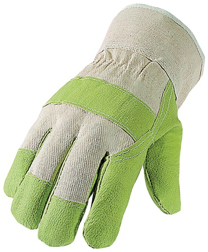 Asatex Werkhandschoen | maat 10,5 groen/natuurlijke kleuren | 100 % vinyl | PSA-categorie I | 12 stuks - PH - PH