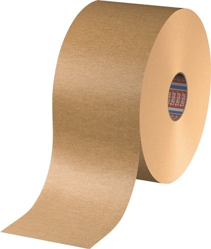 Tesa Verpakkingstape papier | zeemleer | lengte 50 m | breedte 75 mm | 6 stuks - 04713-00001-00 04713-00001-00