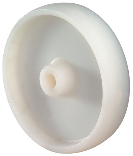 BS Rollen Reserve-wiel | wiel-d. 150 mm draagvermogen 350 kg | kunststof wit | as-d. 20 mm naaflengte 50 mm | 1 stuk - A90.152 A90.152