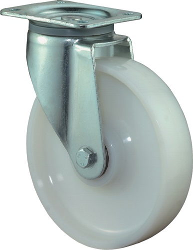 BS Rollen Zwenkwiel voor zware last | wiel-d. 200 mm draagvermogen 1000 kg | kunststof | plaat L135xB110 mm | 1 stuk - L600.B15.200 L600.B15.200