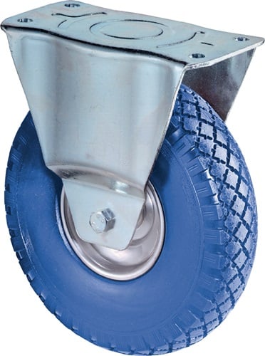 BS Rollen Bokwiel | 260 mm 160 kg | polyurethaan | 230 x 125 mm staal | 1 stuk - L410.C91.262 L410.C91.262