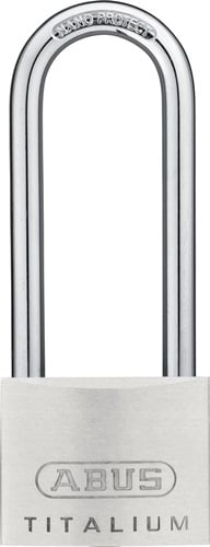 ABUS Cilinderhangslot | breedte slotlichaam 50 mm | Titalium gelijksluitend 6511 | 1 stuk - 56209 - 56209