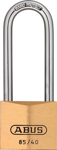 ABUS Cilinderhangslot | breedte slotlichaam 40 mm | messing gelijksluitend 0709 | 1 stuk - 2513 2513
