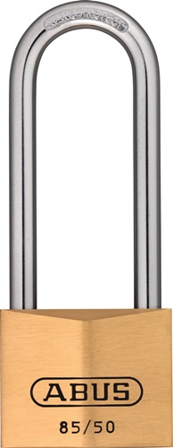 ABUS Cilinderhangslot | breedte slotlichaam 50 mm | messing gelijksluitend 2726 | 1 stuk - 2517 2517