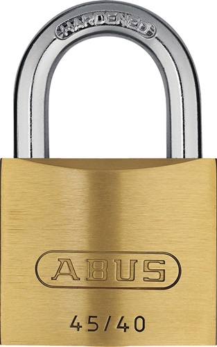 ABUS Cilinderhangslot | breedte slotlichaam 39 mm | messing verschillendsluitend | 1 stuk - 80613 80613