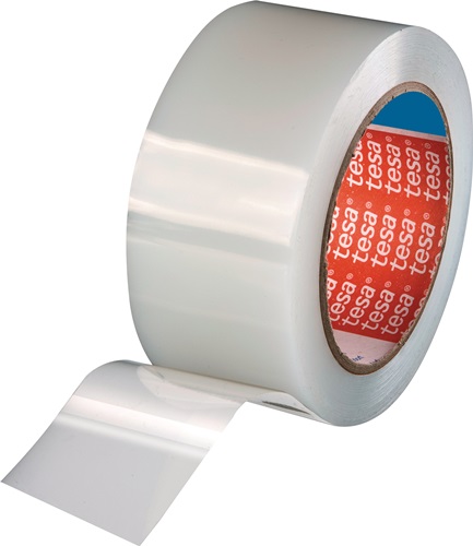 Tesa Foliereparatietape | transparant | lengte 33 m | breedte 50 mm | zeer robuust | wiel | 18 stuks - 04668-00004-00 04668-00004-00