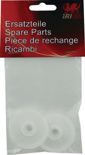Irion Aandrijvingsplaat | kunststof v. voegenpistool gesloten | 2 stuks in zak - 712338 - 712338 afbeelding