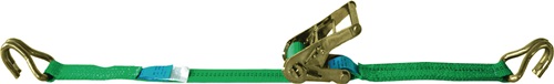 Dolezych Sjorband | lengte 6 m | breedte 35 mm | met ratel + punthaak | LC omdr. 2000 daN | 1 stuk - 42352052 42352052