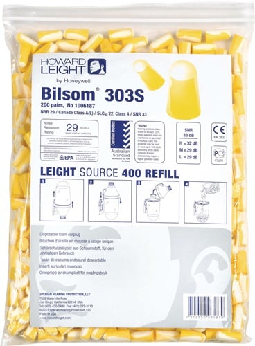 Honeywell Howard Leight Oordopje | EN 352-2 SNR 33 DB | navulverpakking | mt. S | 200 paar - 1006187 - 1006187
