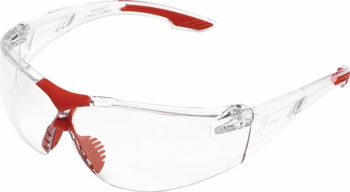 Honeywell Veiligheidsbril | EN 166 | beugel transparant, ringen helder | polycarbonaat | 1 stuk - 1035641 1035641