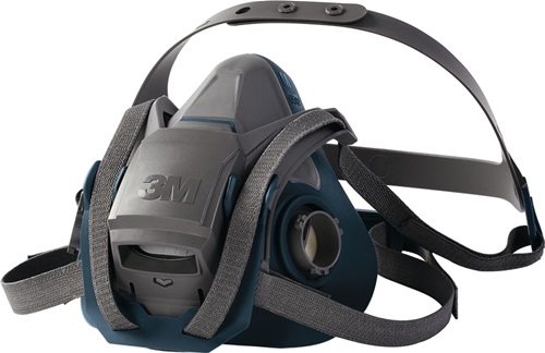 3M Halfgelaatsmasker | EN 140 | zonder filter | M | 1 stuk - 7100018994 7100018994 afbeelding