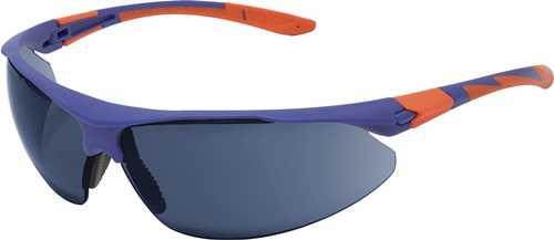JSP Veiligheidsbril | EN 166 EN 170 | rookglas + blauw gespiegeld | polycarbonaat | 1 stuk - ASA770-