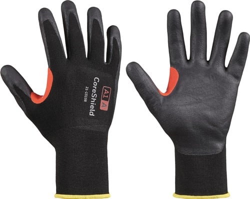 Honeywell Snijbestendige handschoen | maat 9 zwart | EN 388 PSA-categorie II | nylon tricot | 10 paar | 10 paar - 21-1515B/9L 21-1515B/9L