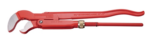 Rothenberger Pijptang, schuine bek | totale lengte 235 mm spanwijdte 22 mm | voor buizen 1/2 inch | 1 stuk - 070121X 070121X