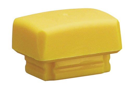 Halder Kunststofhamerkop | hoofd-d. 30 x 40 mm | polyurethaan geel middelhard | 1 stuk - 3511.040 3511.040