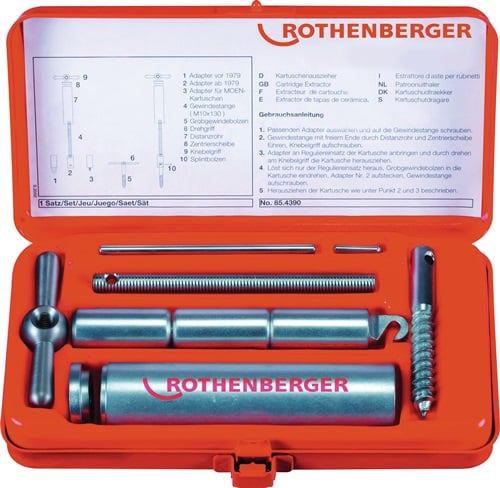 Rothenberger Set patroontrekkers | 9-delig | 1 stuk - 854390 854390