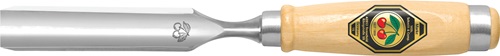 Kirschen Holbeitel | snedeb. 30mm + 2 stalen klemgereedsch. | heft van wit beukenhout Ulm vorm | 1 stuk - 1431030 1431030