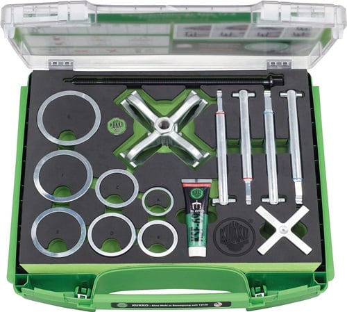 Kukko Kogellagertrekkerset | 21-delig | spanbereik 17-100 mm | 1 stuk - K-70-B K-70-B
