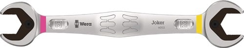 Wera Dubbele steeksleutel | 20 x 22 mm lengte 261 mm | mat verchroomd | 1 stuk - 05020260001 05020260001