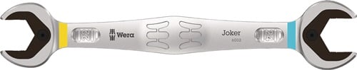 Wera Dubbele steeksleutel | 22 x 24 mm lengte 261 mm | mat verchroomd | 1 stuk - 05020261001 05020261001