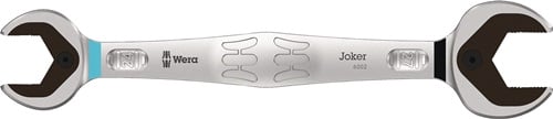 Wera Dubbele steeksleutel | 24 x 27 mm lengte 280 mm | mat verchroomd | 1 stuk - 05020262001 05020262001