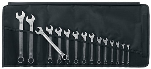Stahlwille Ring-steeksleutelset | 15-delig sleutelwijdte 6-32 mm | vorm A chroom-legering-staal | 1 stuk - 96400803 96400803