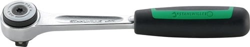 Stahlwille Omschakelratel | 3/8 inch 60 tanden | omschakelschijf | chroom-vanadium | 1 stuk - 12231011 12231011