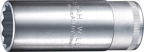 Stahlwille Dopsleutelbit | voor bougies | 1/2 inch SW 16 mm 16 mm | 12-kant lengte | 1 stuk - 03020216 03020216