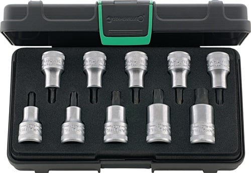 Stahlwille Dopsleutelset | 10-delig | 1/2 inch | T20-T60 | 1 stuk - 96032005 96032005